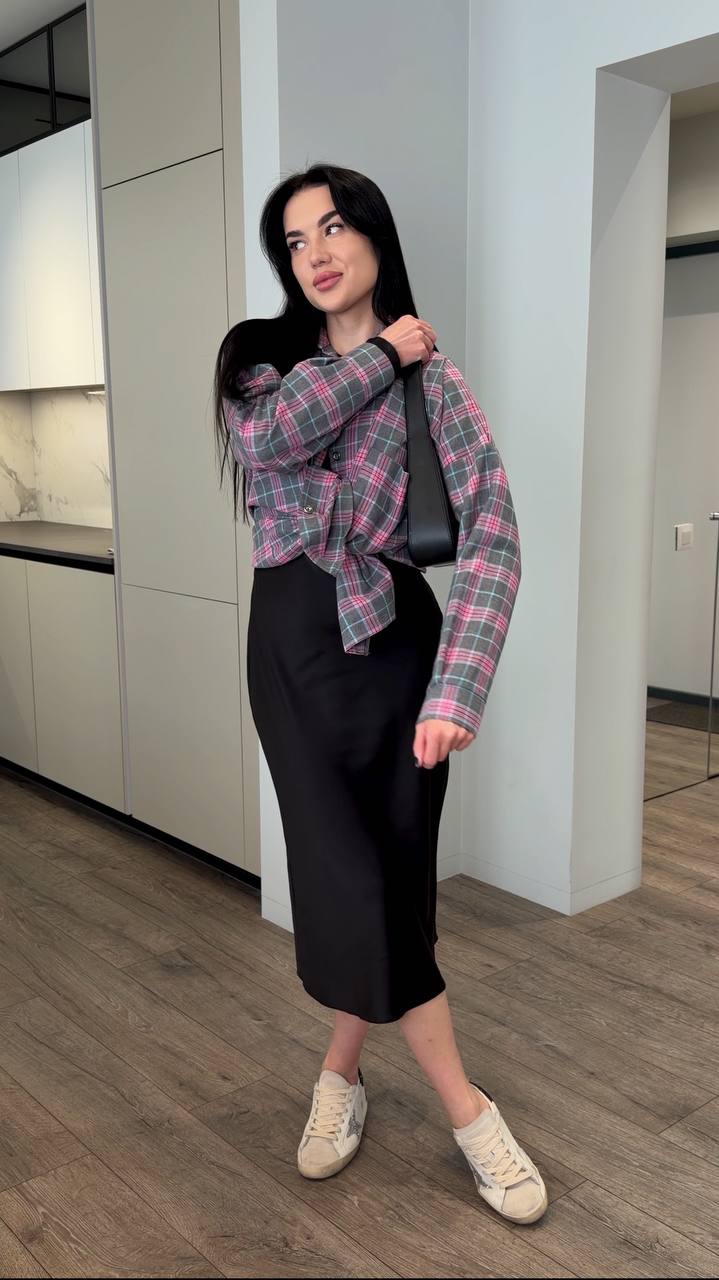 Сорочка в клітинку oversize